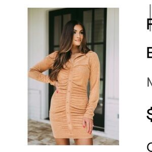 French Terry Mini Dress